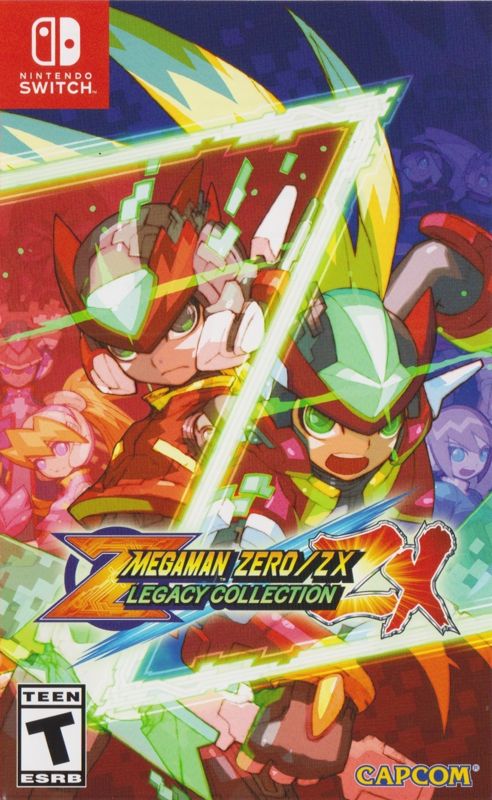 Mega Man X Legacy Collection 1 + 2 box art for Xbox One